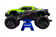 Traxxas X-Truck Montagestand aus Aluminium in blau speiziell für X-Maxx 8S und XRT VXL entwickelt