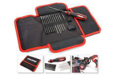 Traxxas Werkzeug-Set mit Tasche Speed-Bit Master-Set Speed-Bit Griff und 7x Innensechskant und 6x Nußdreher 1/4 Zoll