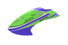 XLPower Ersatzteile Kabinenhaube in Grün Blau für XLPower Specter V2