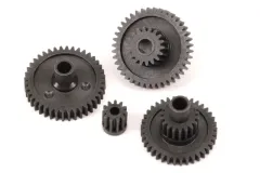 Traxxas Ersatzteile Getriebe-Zahnräder Komplett (lange Untersetzung 16,6:1) für TRX-4M 1/18