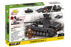 COBI Klemmbausteine Panzer III - 590 Teile
