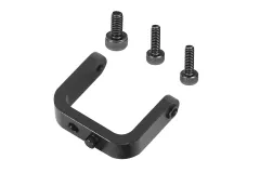 OMPHobby Ersatzteile Heckrotor Umlenkhebel Halterung aus Aluminium in schwarz für M4 Max