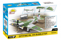 COBI Klemmbausteine Flugzeug Spitfire MK XVI Bubbletop - 152 Teile
