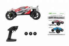 Kavan RC Auto GRT-10 Lightning in rot ART 4WD Brushless Truggy 1:10 2,4GHz ohne Akku und ohne Ladegerät