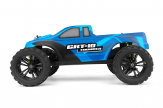 Kavan RC Auto GRT-10 Thunder in blau ART 4WD Brushless Monster Truck 1:10 2,4GHz ohne Akku und ohne Ladegerät