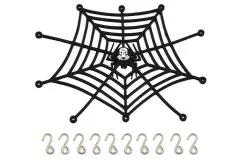 RC Crawler Scalezubehör 1/10 Gepäcks-Spinnennetz in schwarz
