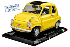 COBI Klemmbausteine Auto Maßstab 1:12 Fiat 500 Abarth Executive Edition - 1223 Teile