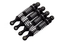 rcTURN Einstellbarer Alu-Stoßdämpfer in schwarz für TRX-4M