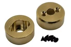 rcTURN Hinterachs-Ausgleichsgewichte aus Messing je 15g 2Stück für TRX-4M