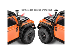 RC Crawler Scalezubehör 1/10 Safari Snorkel Ansaughöherlegung für TRX-4 Defender