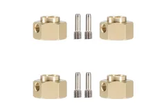 Radmitnehmer aus Messing 6mm 4Stück für TRX-4