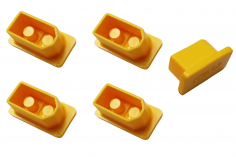 Abdeckkappen für XT60 Buchsen 5 Stück in gelb