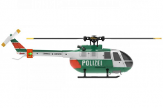 FliteZone RC Heli Scale Polizei Hubschrauber BO-105 RTF Set
