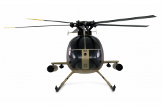 Amewi RC Heli Scale Hubschrauber AFX MD500E Militär Brushless 6-Kanal 325mm Helikopter 6G RTF braun