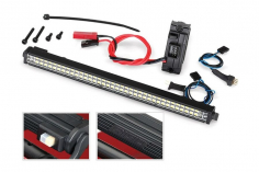 Traxxas Tuning LED Lichtleiste gerade mit TRX8028 Netzteil für TRX-4 1/10