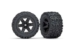 Traxxas Tuning Talon EXT Reifen auf RXT 2,8 Felgen in schwarz 2Stück für Rustler 1/10