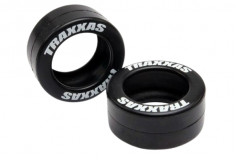 Traxxas Tuning Wheelie Bar Gummi Reifen 2Stück für Bandit, Bigfoot, Ford F-150 Raptor Fox, Rustler Slash und Stampede 1/10