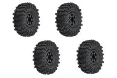 Pro-Line Tuning Mickey Thompson Baja ProX Holcomb Reifen auf 1,0 Felge in schwarz 4Stück für Crawler 1/24