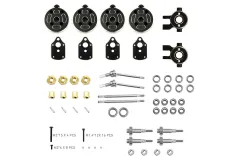 RC Crawler Tuningset Portal-Achsen Umbausatz aus Messing und Stahl für TRX-4M