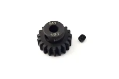 HSP Stahlritzel 19 Zähne Modul 1 für 5mm Welle