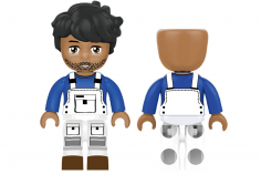 KiddiCraft Klemmbausteine Uschis Wurstbude - 193 Teile