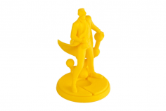 Polymaker PolyLite LW-PLA Light-Weight Filament speziell für RC-Modellbau in Bright Gelb 1,75mm 800g