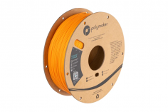 Polymaker PolyLite LW-PLA Light-Weight Filament speziell für RC-Modellbau in Bright Orange 1,75mm 800g