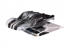 Traxxas Tuning Karosserie ProGraphix mit Aufkleber (benötigt Hintergrundlackierung) für Slash 2WD 1/10