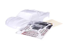 Traxxas Tuning Karosserie Klar mit Aufkleber für Clipless System für Slash 1/10