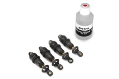 Traxxas Tuning GTR 1/16 Dämpfer mit Teflon und Tin beschichtet 4Stück für E-Revo und Slash 1/16