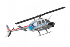 FliteZone RC Heli Scale Hubschrauber Jet Ranger RC Helicopter RTF 