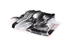 Traxxas Tuning Karosserie ProGraphix mit Aufkleber (benötigt Hintergrundlackierung) für Slash 1/10