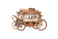 Lasercut Holzbausatz Standmodell Kutsche Postkutsche 199 Teile