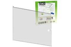 Lasercut Kunststoff Bausatz Zubehör für DIY Miniature Haus Super Creator Serie - Staubschutz Türe