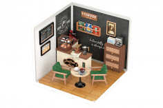 Lasercut Holzbausatz Standmodell Daily Inspiration Cafe 100 Teile