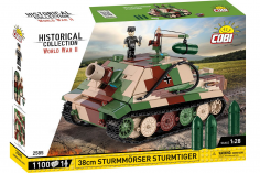 COBI Klemmbausteine Panzer 38cm Sturmmörser Tiger - 1100 Teile