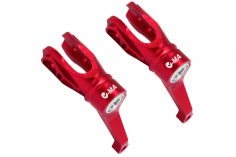L-MA Precision Tuning Aluminium Hauptrotorblatthalter in rot für OMPHobby M2 EVO
