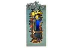 Lasercut Holzbausatz Bücherecke Zauberhaus 216 Teile