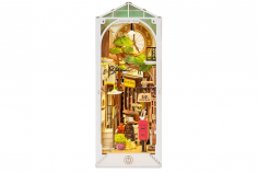 Lasercut Holzbausatz Bücherecke Sonnenscheinstadt 246 Teile