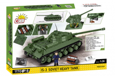 COBI Klemmbausteine Panzer IS-3 Soviet Heavy Tank - 1170 Teile