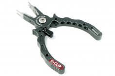 Kugelkopfzange D-Clip aus Aluminium mit wechselbarem Ausrückmaul