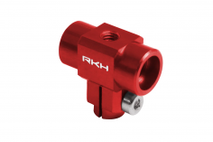 Rakonheli Hauptrotorkopf CNC aus Aluminium in rot für Blade InFusion 120