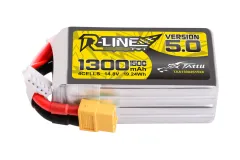 Tattu R-Line LiPo Akku Version 5.0 1300mAh 4S 14,8V 150C mit XT60