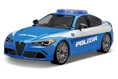 COBI Klemmbausteine Autos Alfa Romeo Gulia Quadrifoglio Polizia - 93 Teile