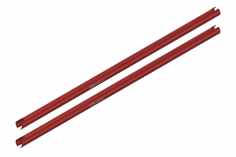 Rakonheli Heckrohr CNC Aluminium rot für Blade InFusion 120