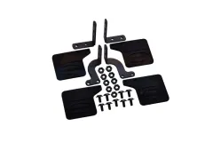 GPM Gummi-Schmutzfänger und Montageteile in schwarz für TRX-4M 1/18
