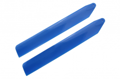 Rakonheli Kunststoff Hauptrotorblätter 133mm mit 2mm Loch in blau für Blade InFusion 120