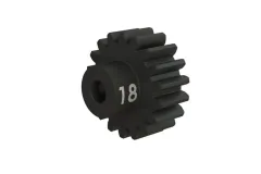 Traxxas Tuning Motorritzel 18Z gehärtet 32dp für 3mm Welle für Rustler, Slash, Stampede, TRX-4 1/10 und Mini-Maxx 1/16