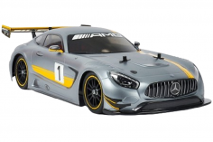 Tamiya RC Auto Mercedes AMG GT3 TT-02 Bausatzmodell 1/10