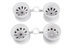 Tamiya RC Ersatzteile für DT03 Felgen-Satz in weiß Aqroshot 2x2Stück